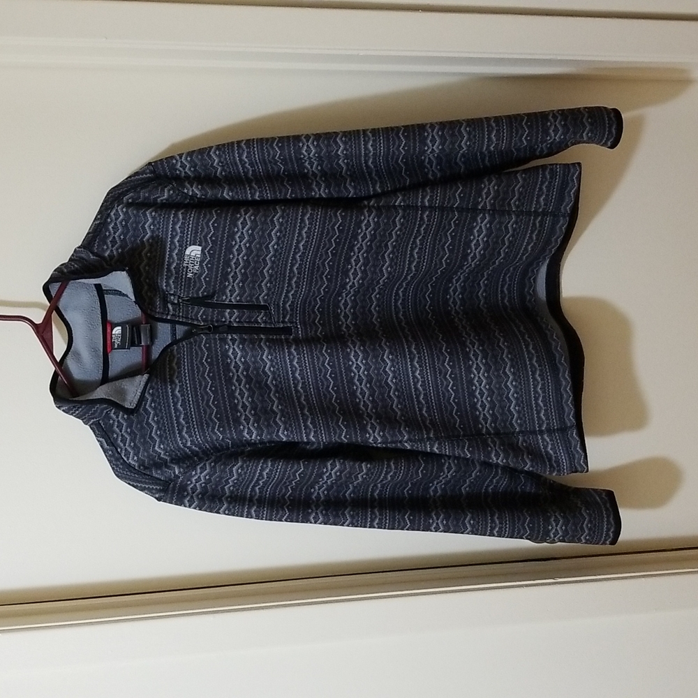 The North Face Nordic Style Quarter Zip Fleece Size Large